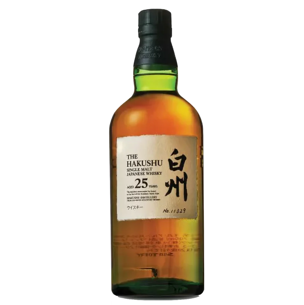 Hakushu 25 Year Old Single Malt Japanese Whisky 700mL