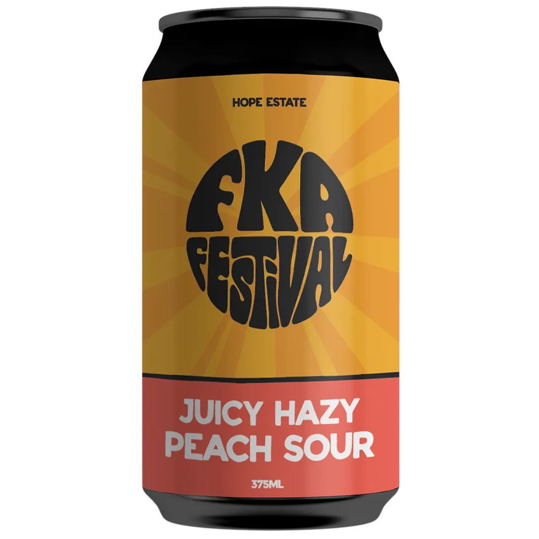 Hope Brewery Peach Hazy Sour Can 375mL