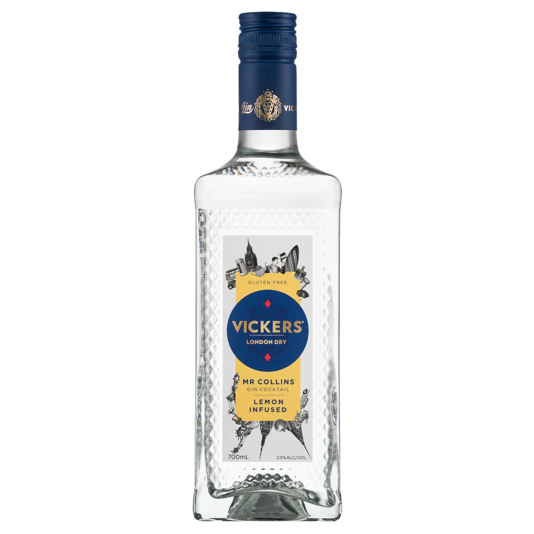 Vickers Mr Collins London Dry Gin 700mL