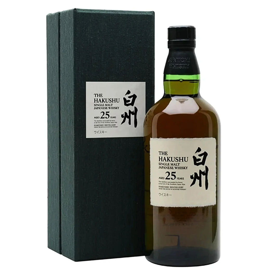 Hakushu 25 Year Old Single Malt Japanese Whisky 700mL