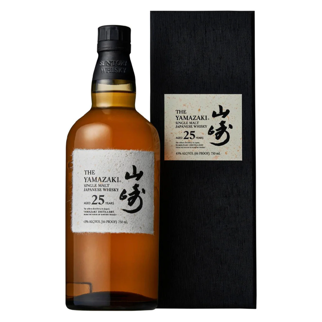 Yamazaki 25 Year Old Single Malt Japanese Whisky 700mL