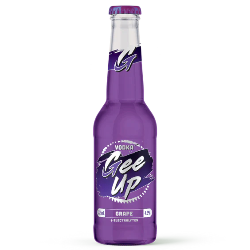 Gee Up Grape Bottle 275mL