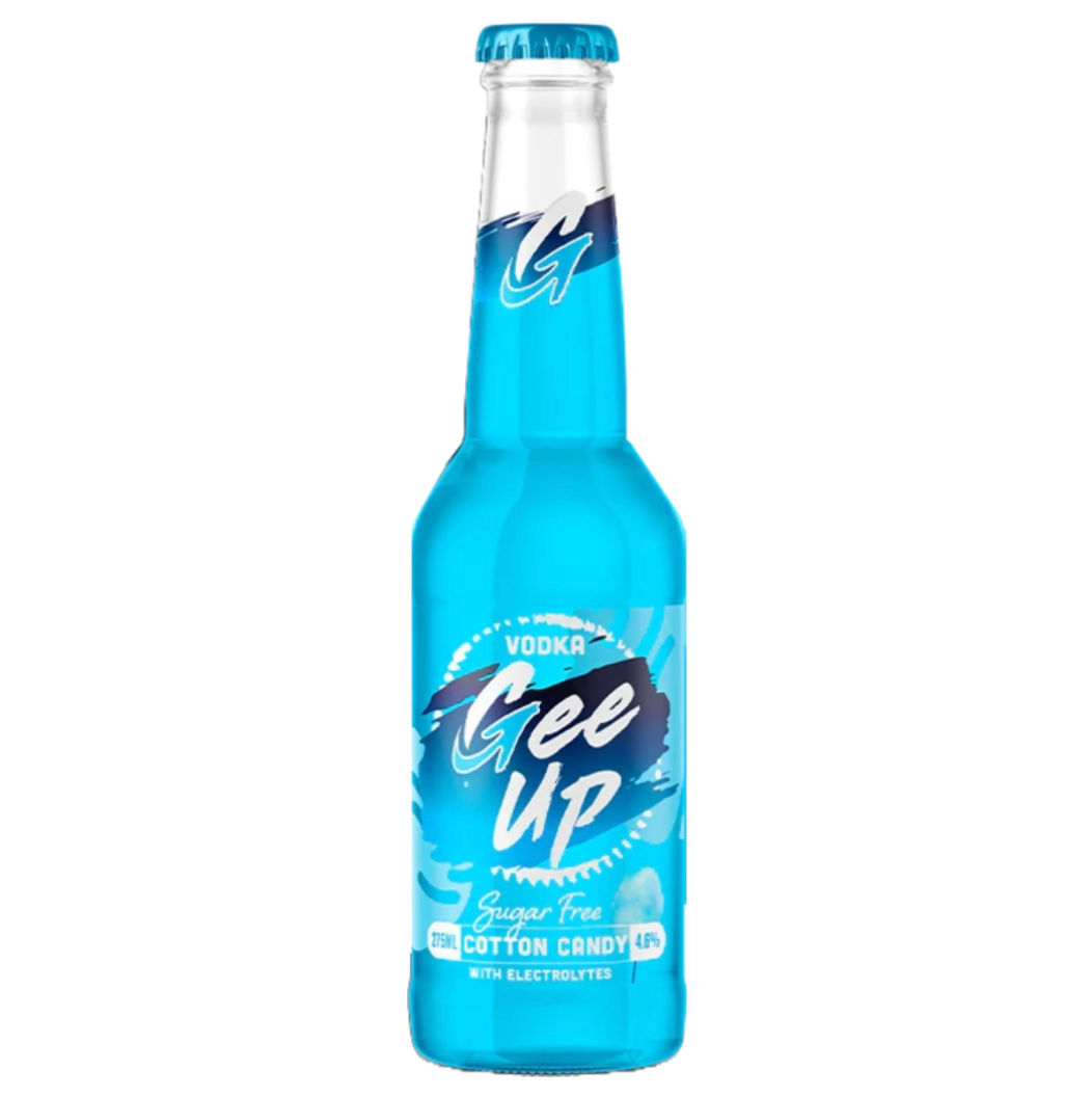 Gee Up Cotton Candy Sugar Free  Bottle 275mL