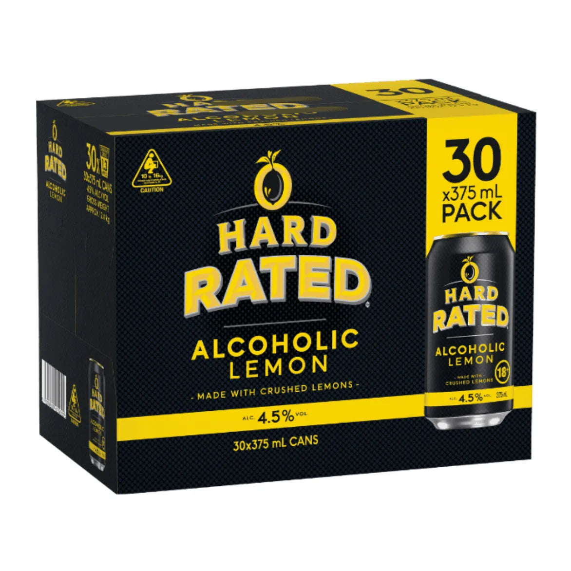 Hard Rated 30 Pack Can 375mL