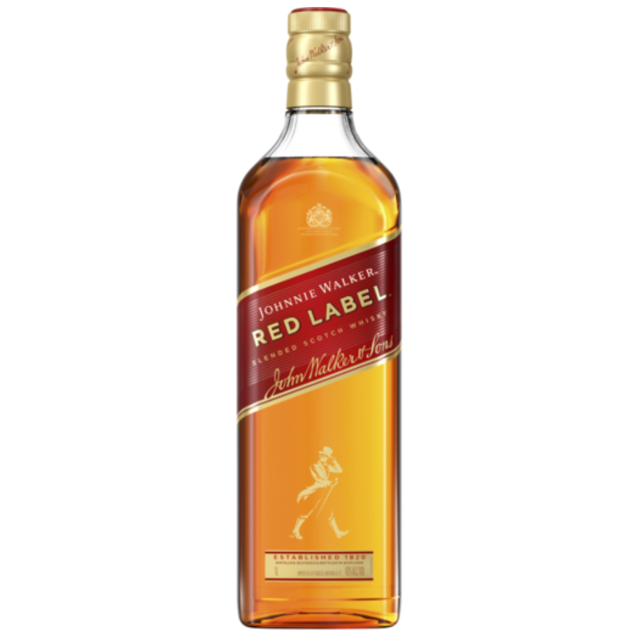 Johnnie Walker Red Label Blended Scotch Whisky 1.125L