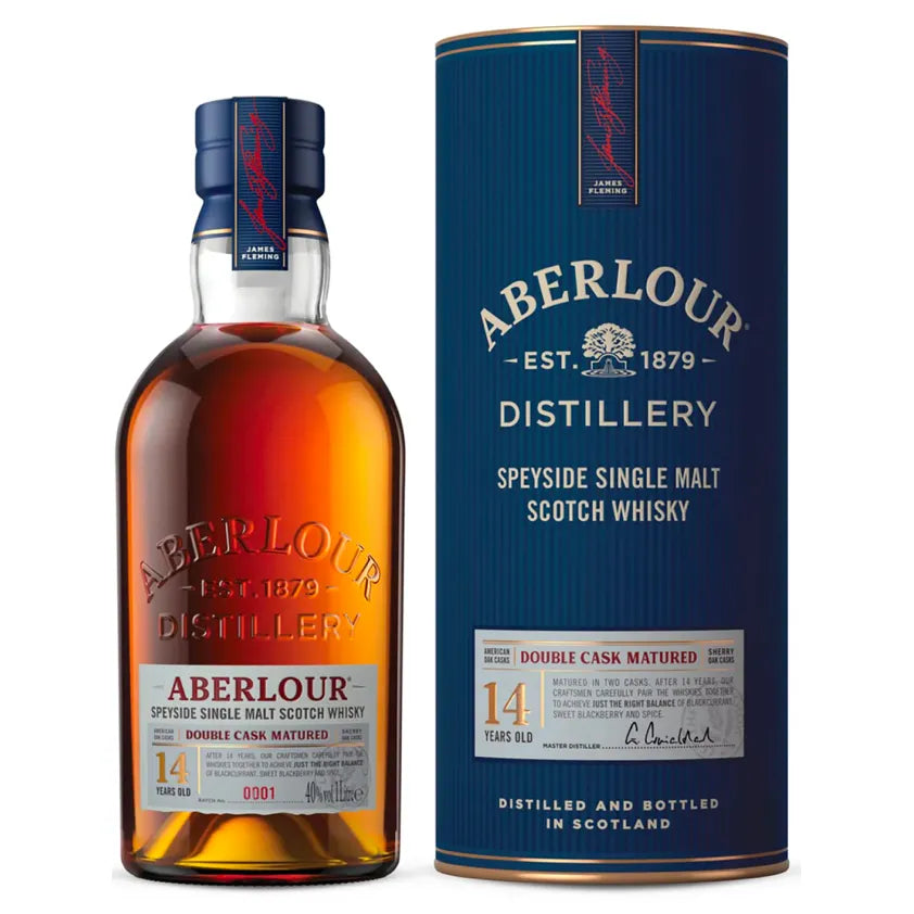 Aberlour 14 Year Old Double Cask Single Malt Scotch Whisky 700mL - Harry's Liquor