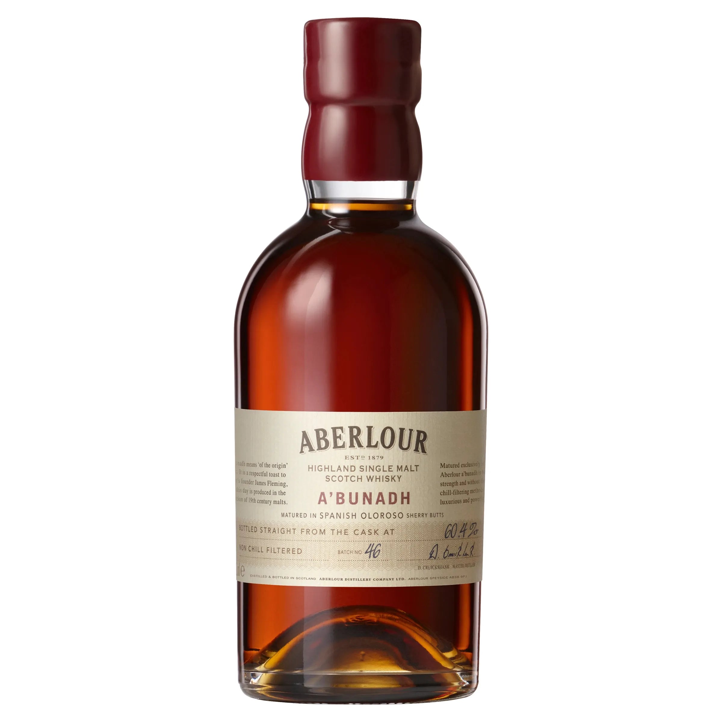 Aberlour A'bunadh Single Malt Scotch Whisky 700mL - Harry's Liquor