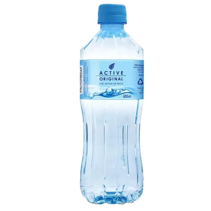 Active Original Spring Water 12 Pack Bottle 600mL - Harry's Liquor