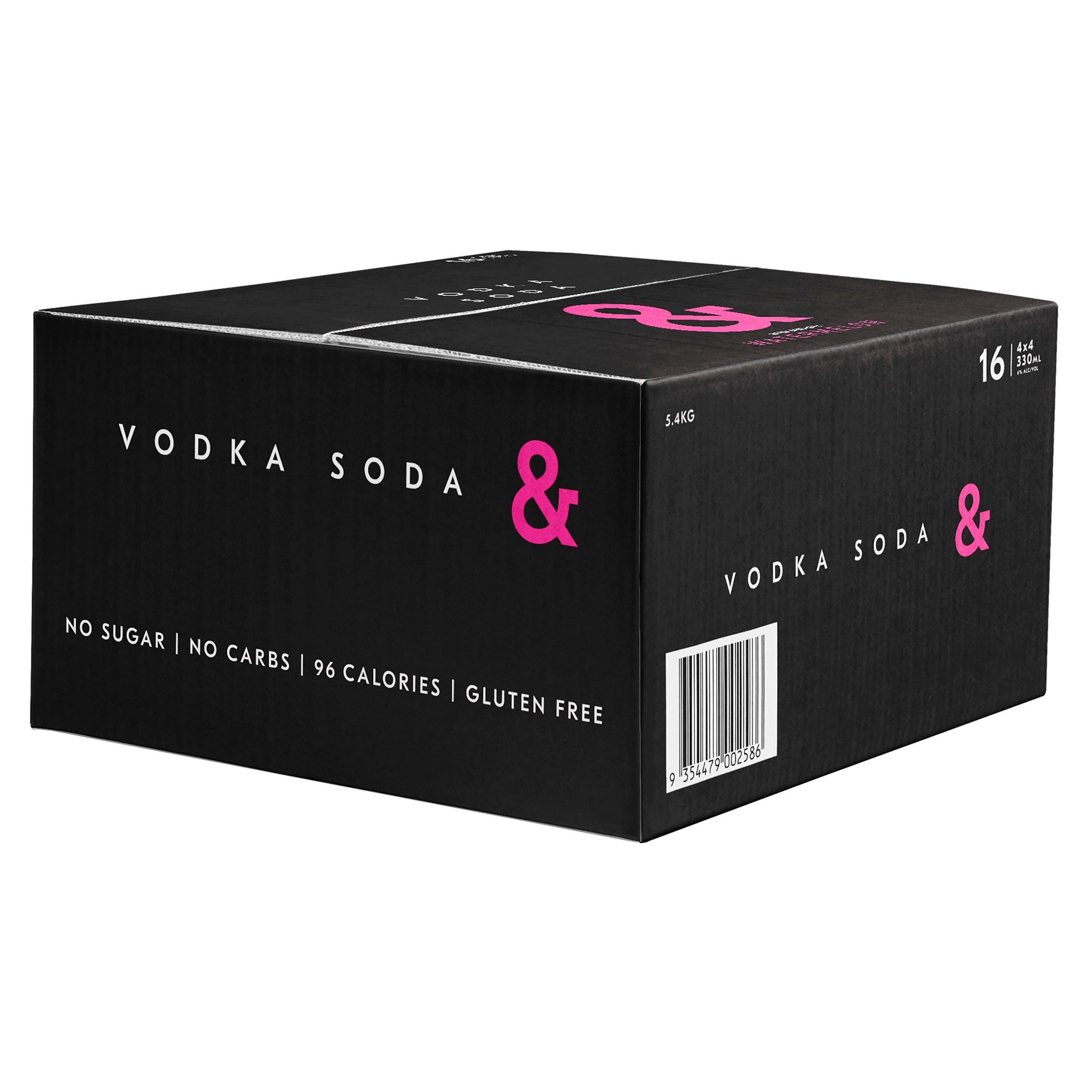 Ampersand Vodka Soda & Watermelon 6% Can 330mL