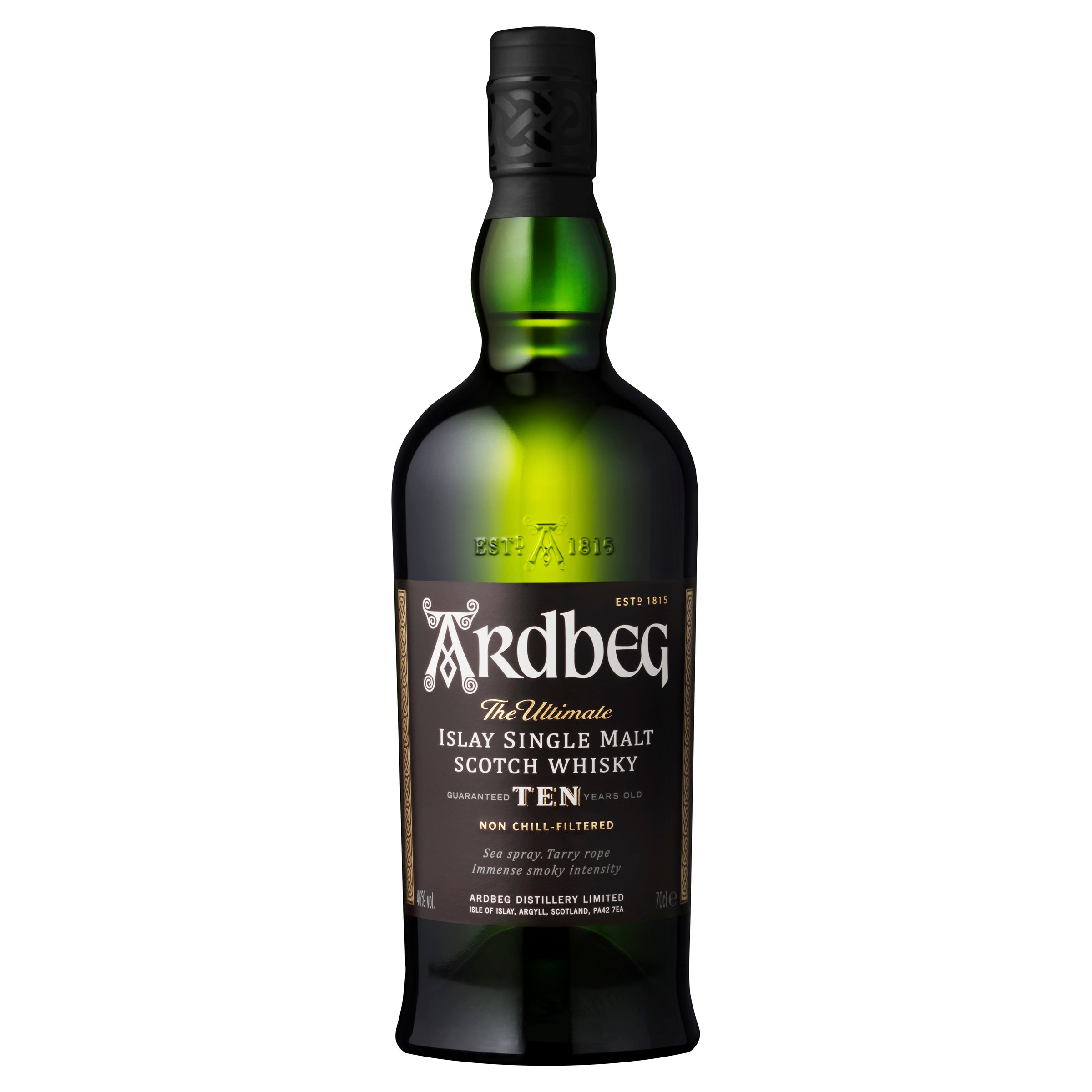 Ardbeg 10 Year Old Islay Single Malt Scotch Whisky 700mL