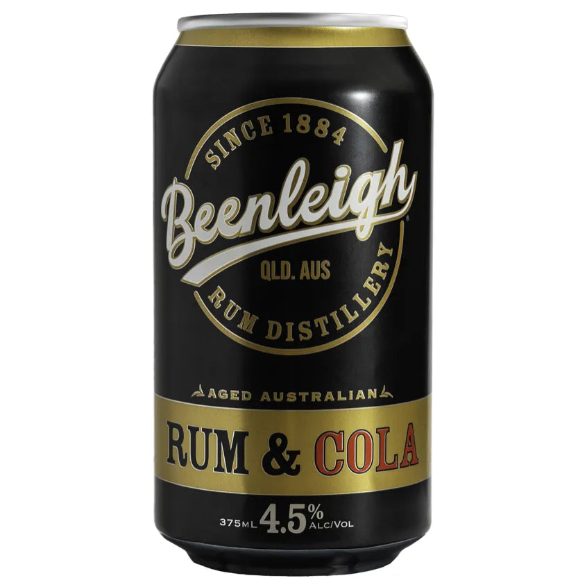 Beenleigh Rum & Cola 4.5% Can 375mL - Harry's Liquor