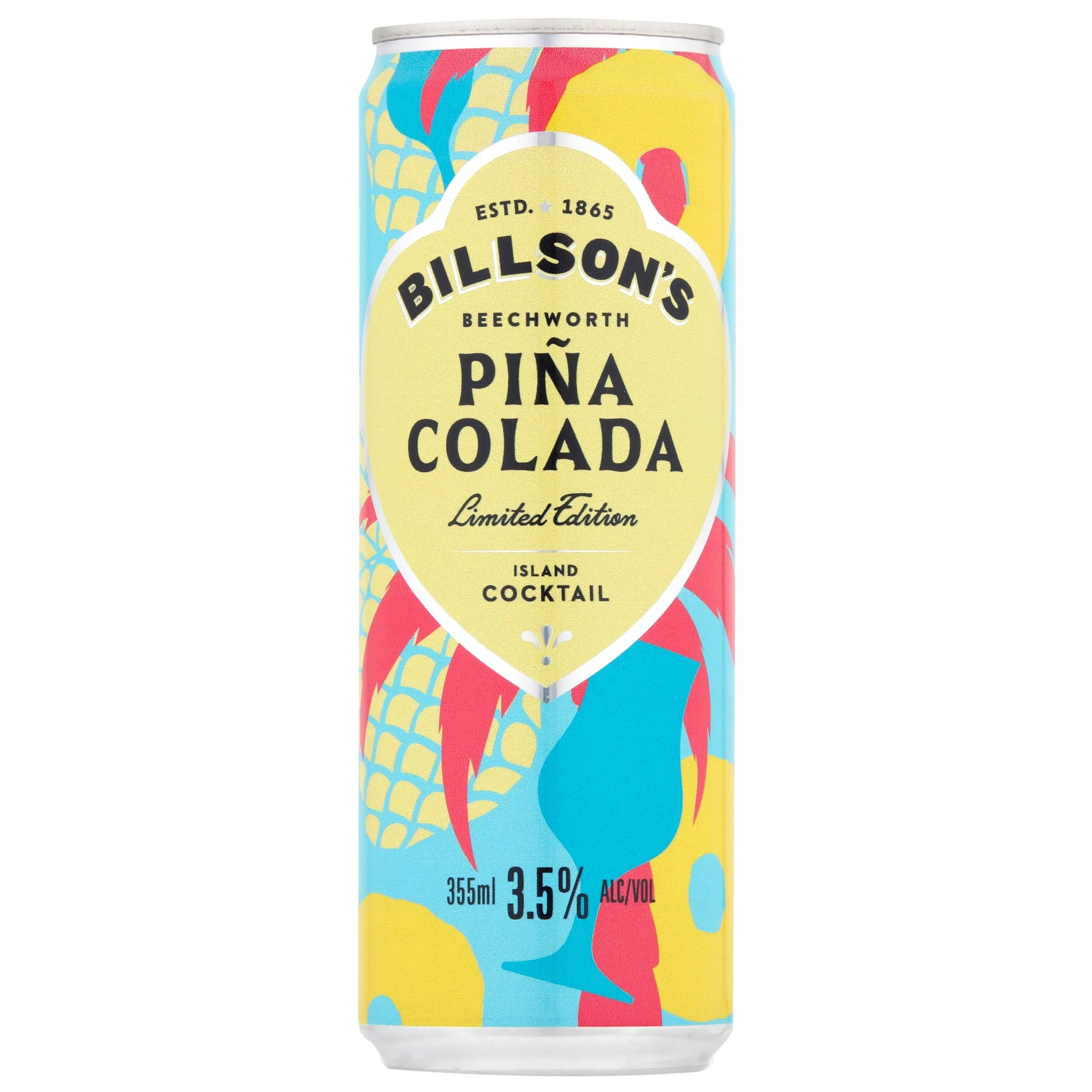 Billson's Pina Colada Cocktail Can 355mL - Harry's Liquor