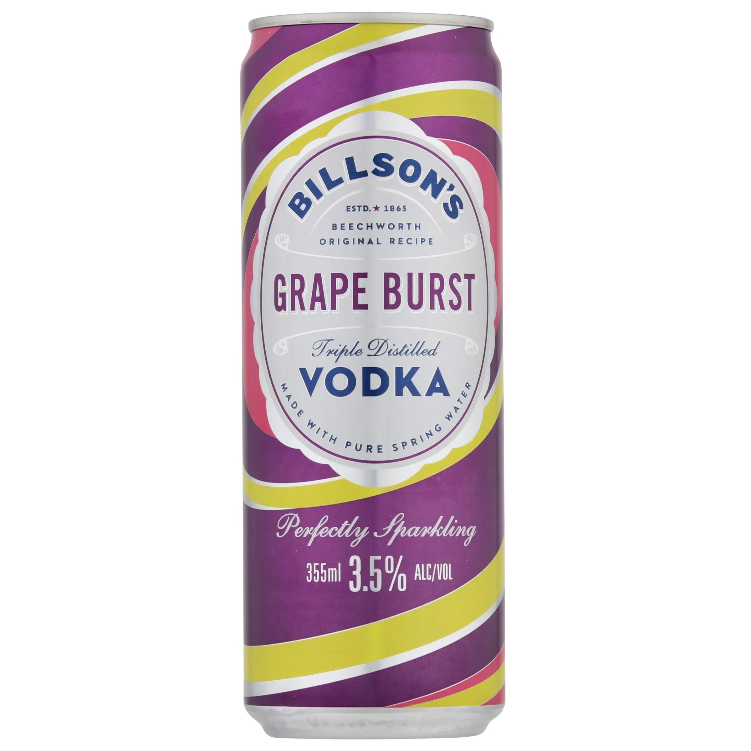 Billson's Vodka Grape Burst Can 355mL - Harry's Liquor