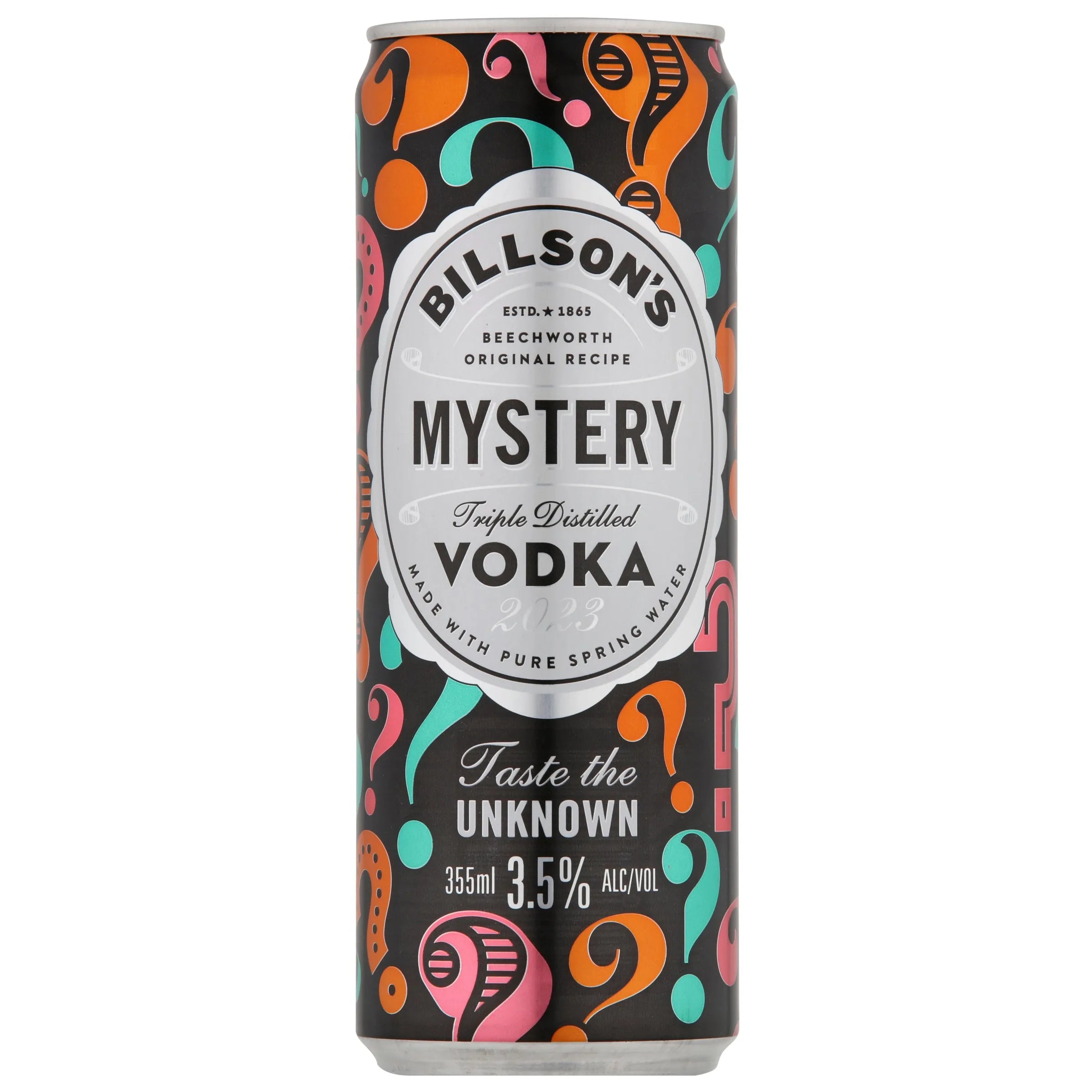 Billson's Vodka Mystery Can 355mL - Harry's Liquor