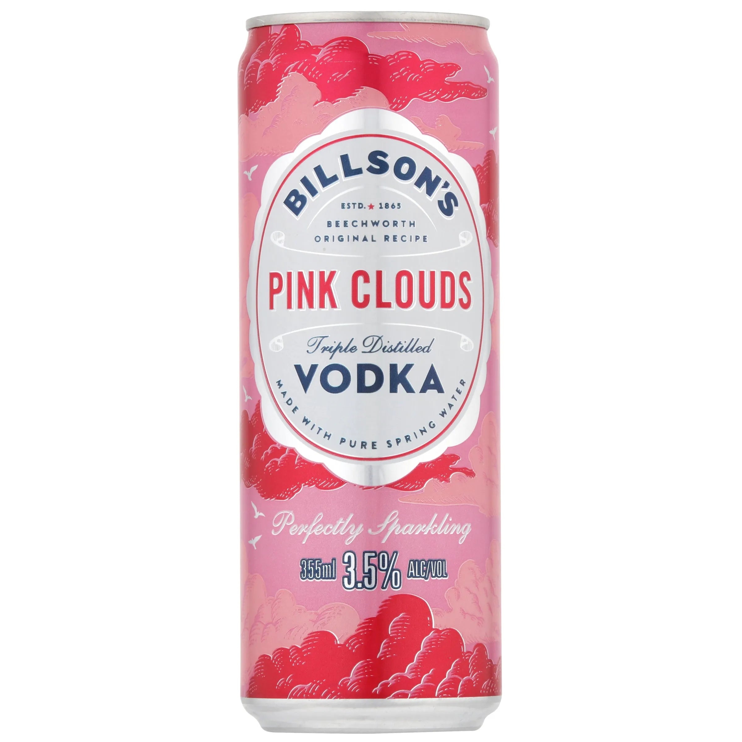 Billson's Vodka Pink Clouds Can 355mL - Harry's Liquor