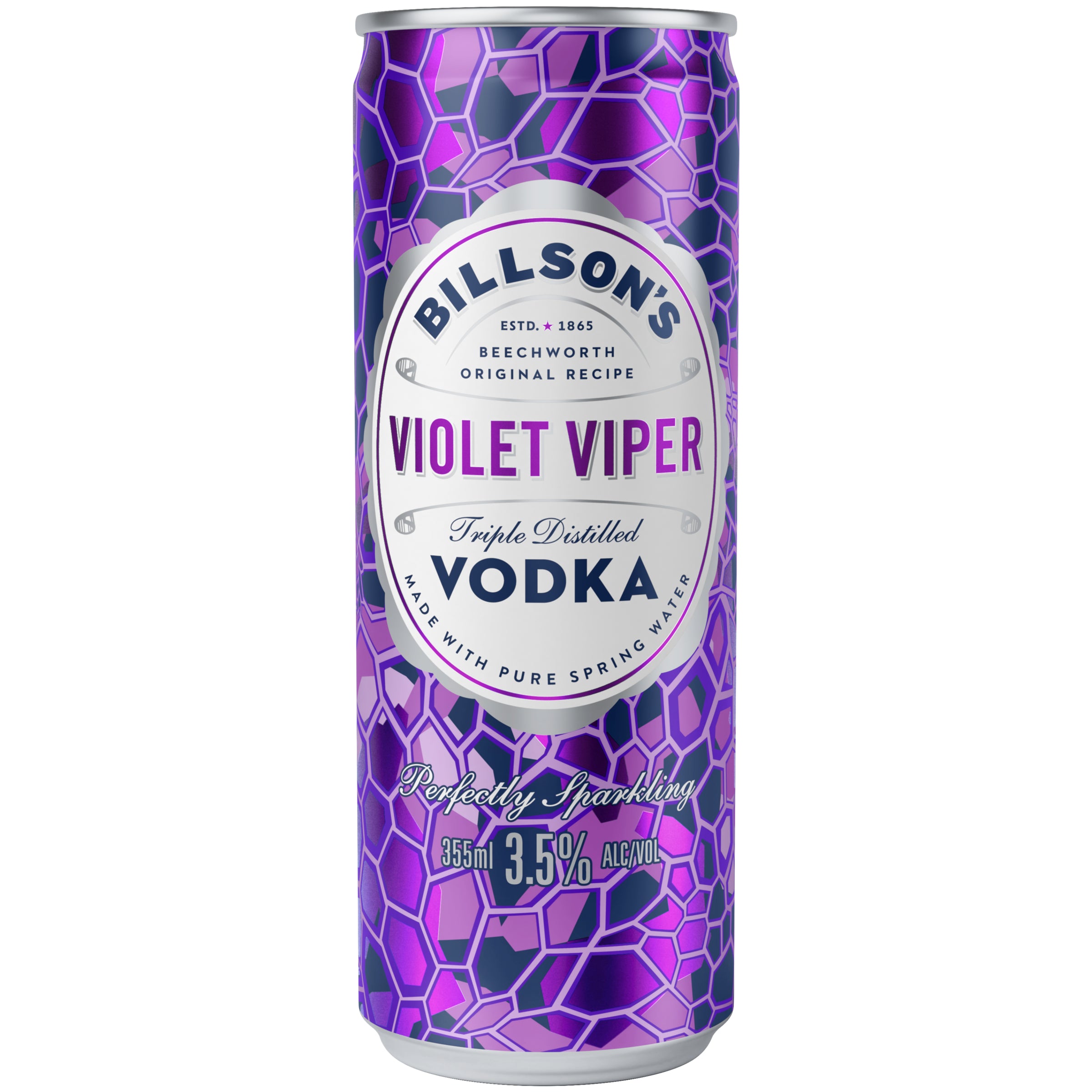 Billson's Vodka Violet Viper Can 355mL - Harry's Liquor