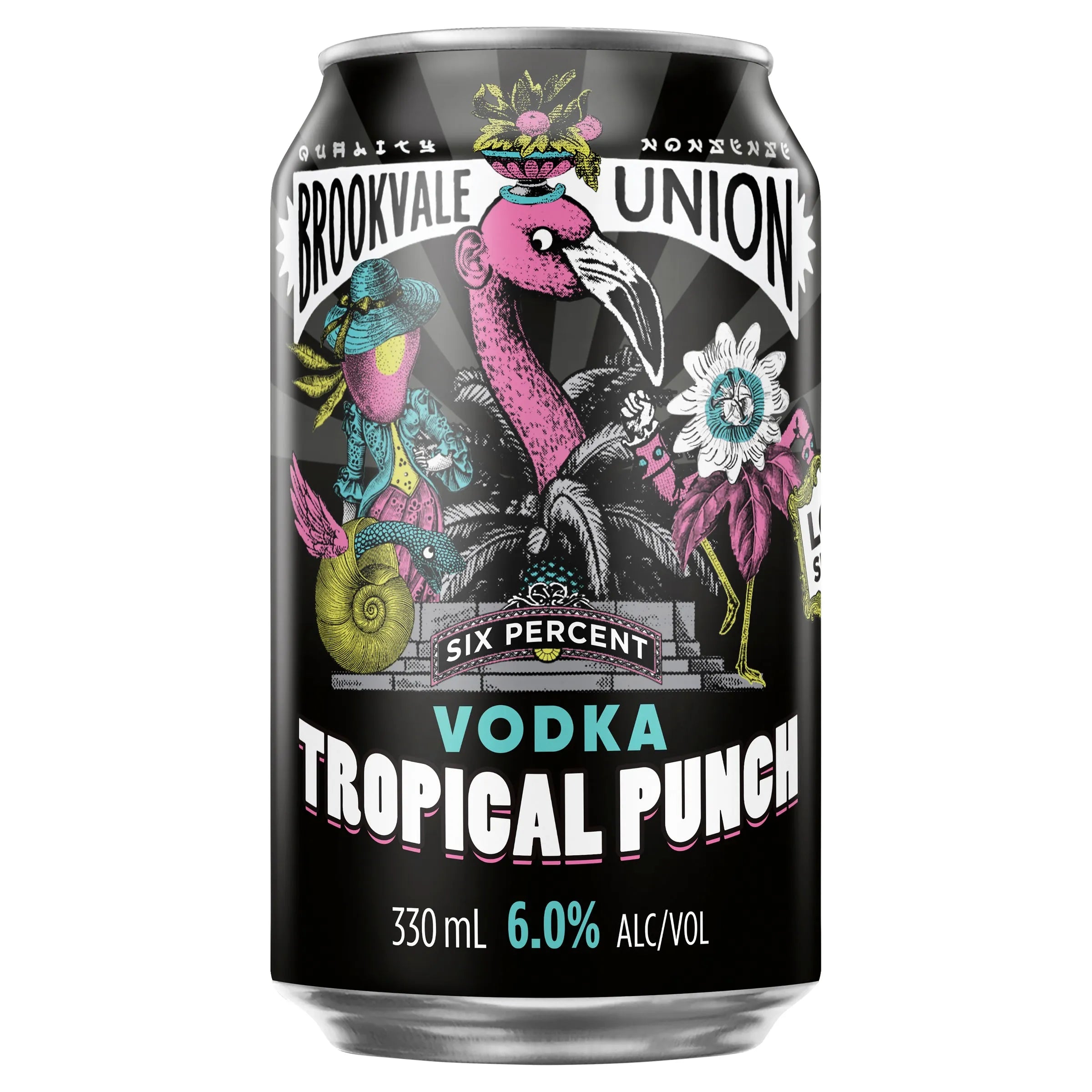 Brookvale Union Vodka Tropical Punch Can 330mL - Harry's Liquor