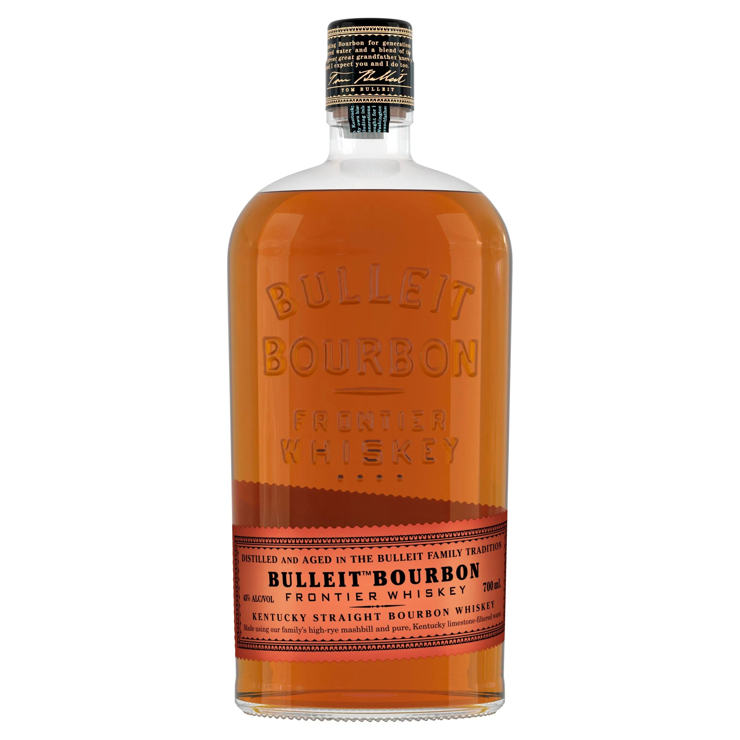 Bulleit Frontier Kentucky Straight Bourbon Whiskey 700mL - Harry's Liquor