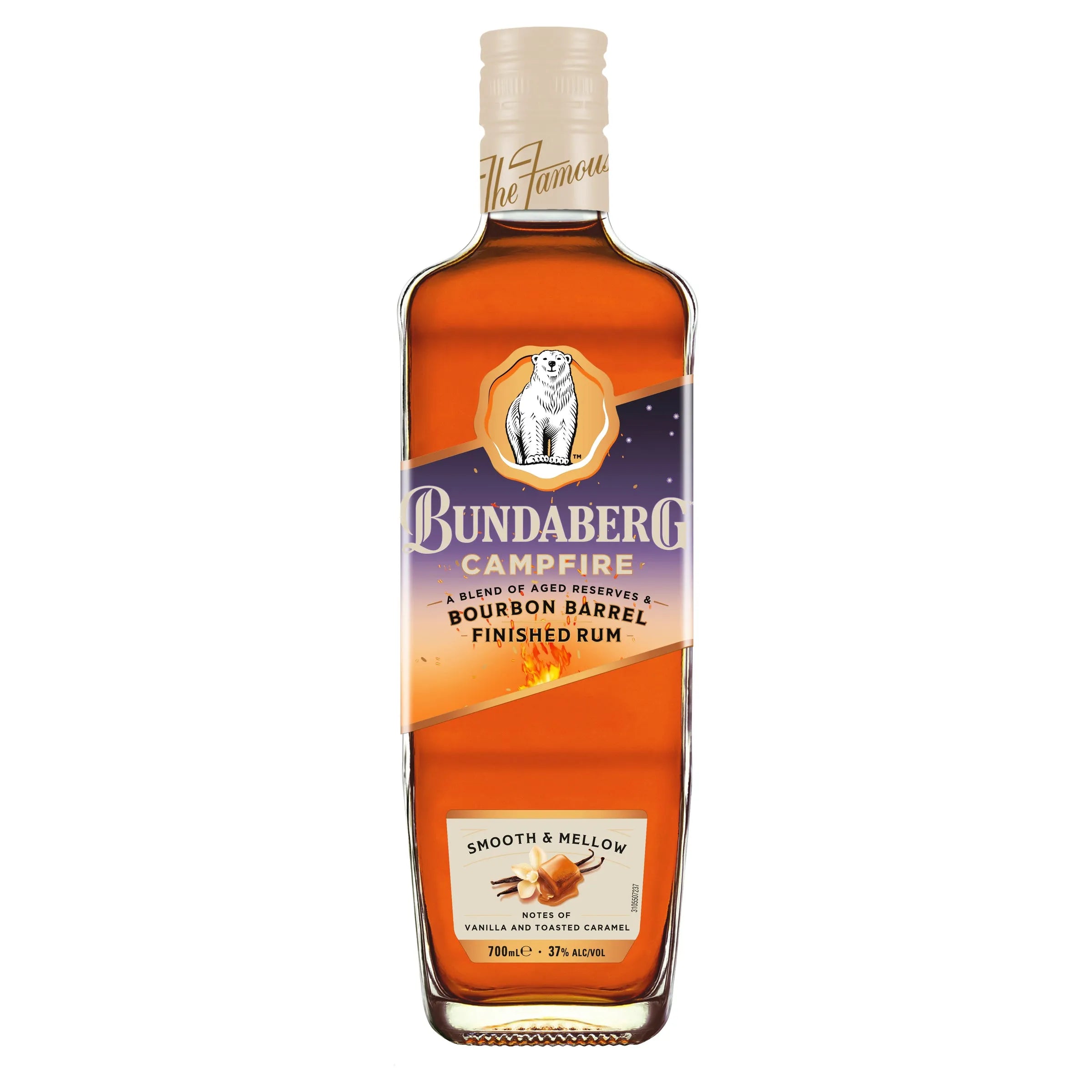 Bundaberg Campfire Bourbon Barrel Rum 700mL - Harry's Liquor