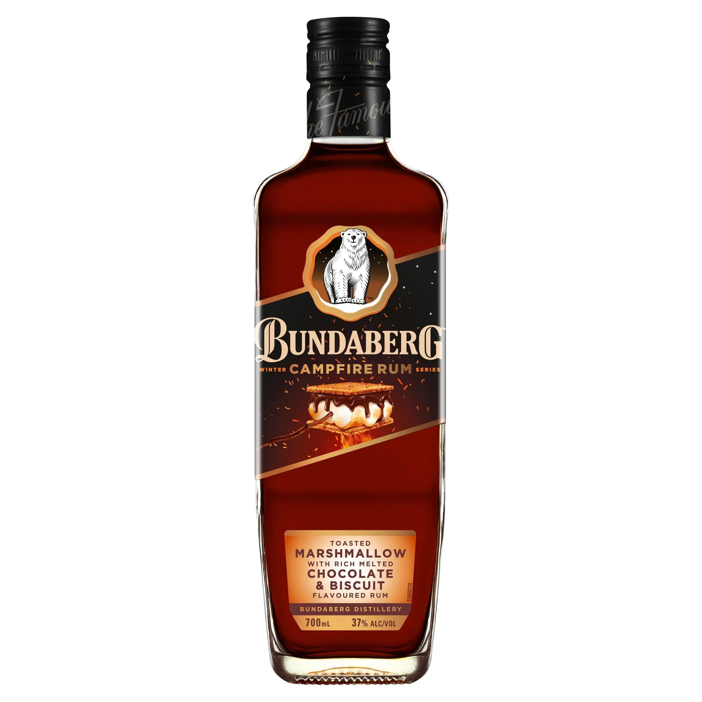 Bundaberg Campfire Marshmallow, Chocolate & Biscuit Rum 700mL - Harry's Liquor