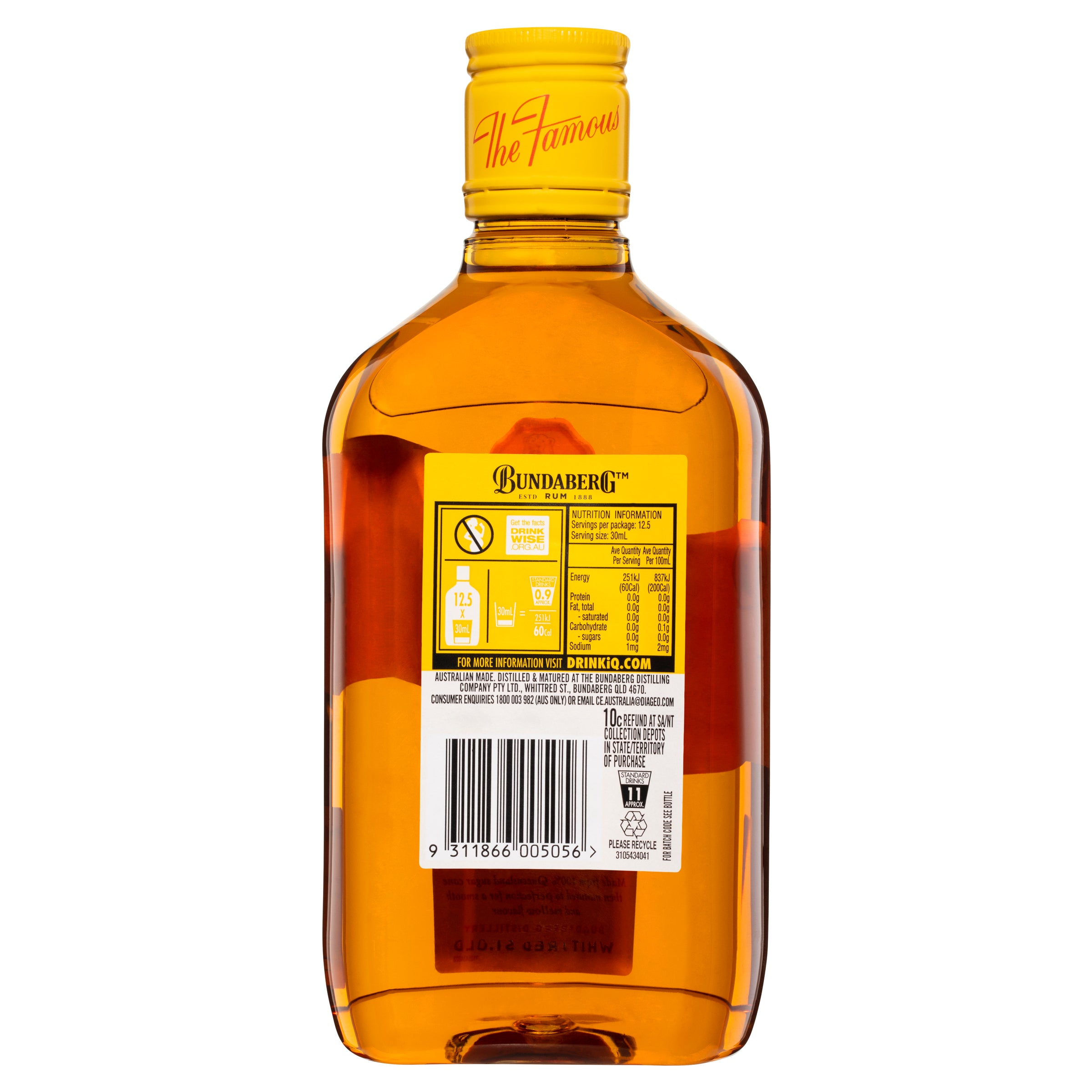 Bundaberg Original Rum 375mL