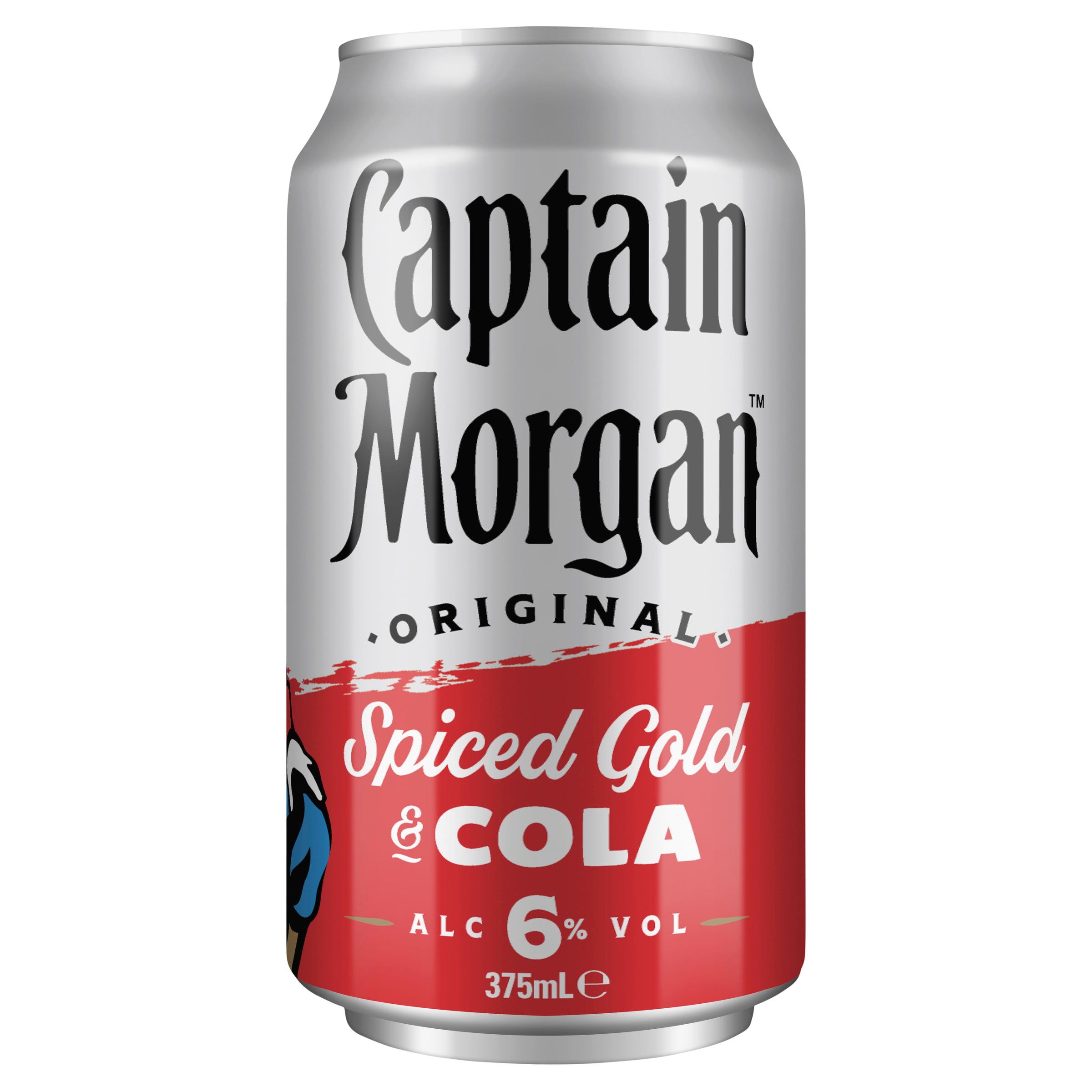 Captain Morgan Original Spiced Gold & Cola Can 330mL - Harry's Liquor