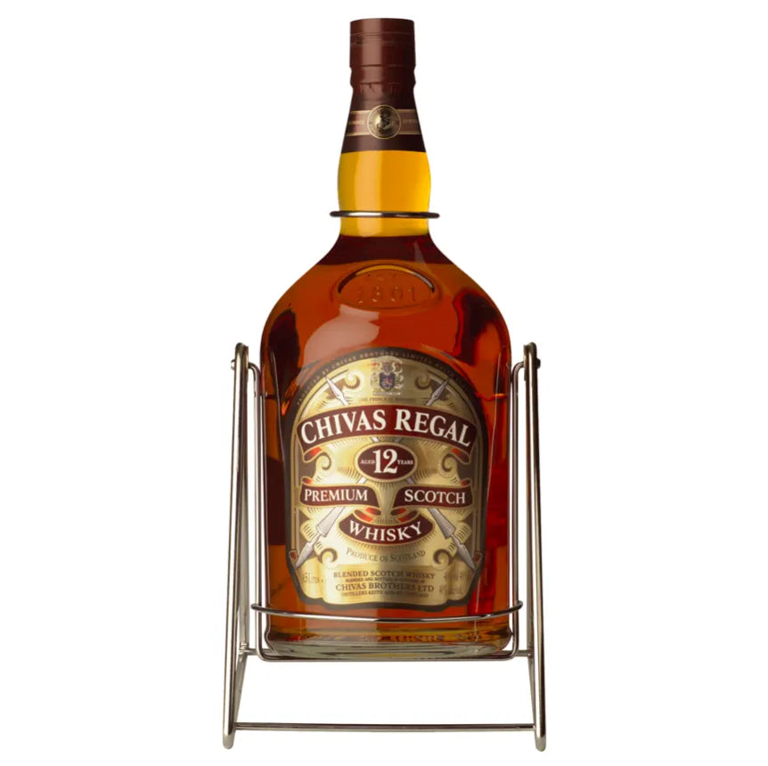 Chivas Regal 12 Year Old Blended Scotch Whisky Cradle 4.5L - Harry's Liquor