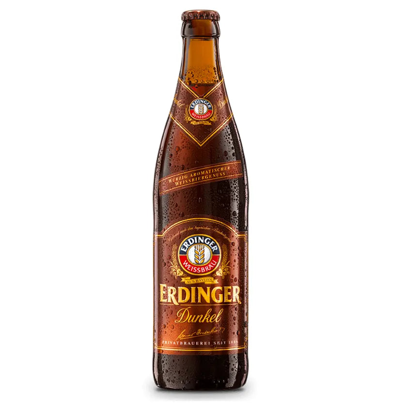 Erdinger Dunkel Weißbier Bottle 500mL - Harry's Liquor