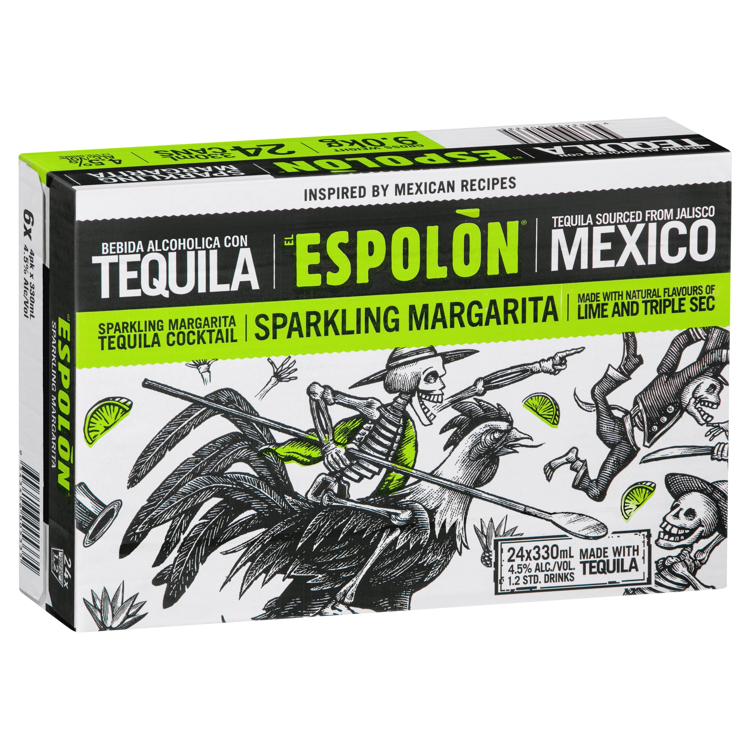 Espolon Sparkling Margarita Can 330mL - Harry's Liquor