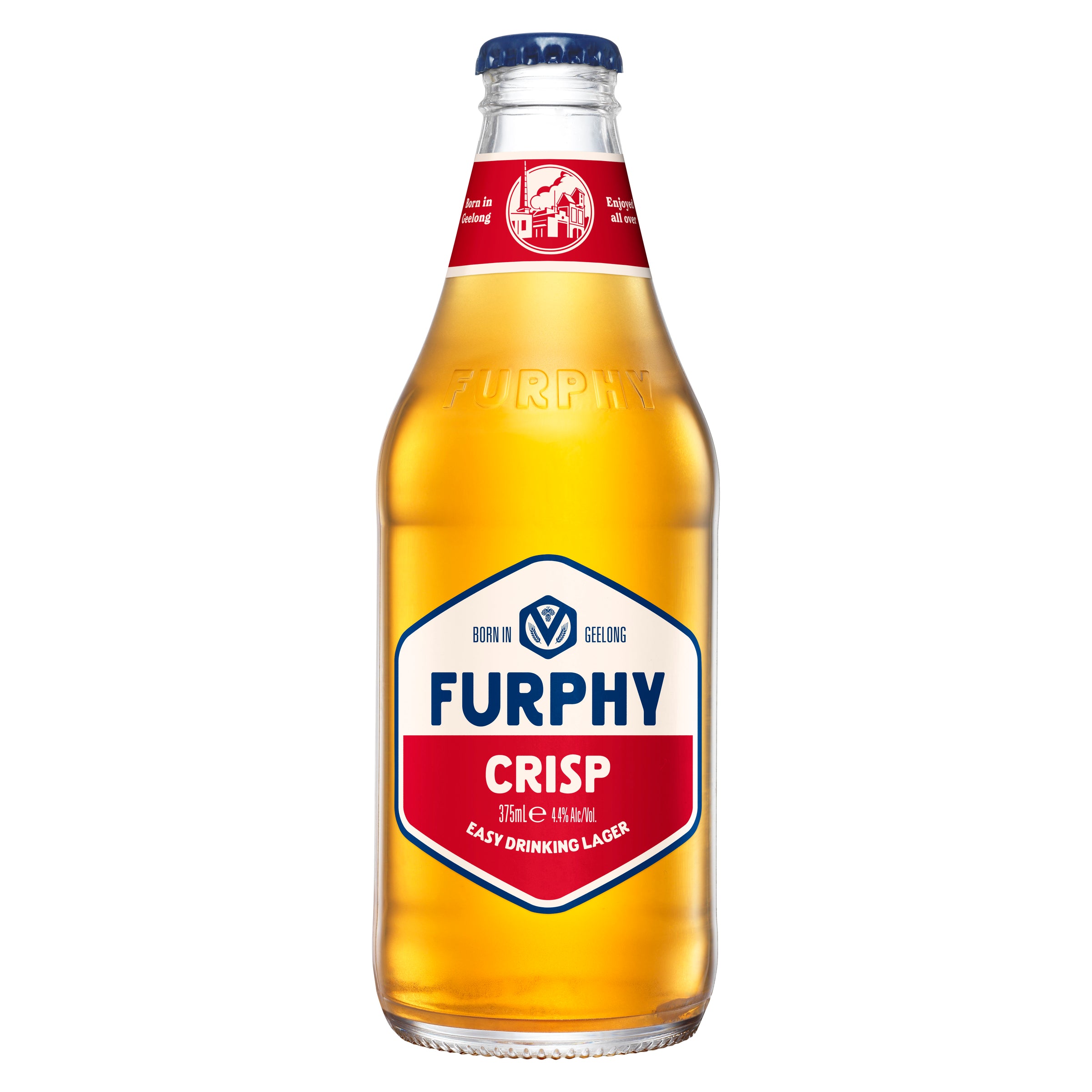 Furphy Crisp Lager Bottle 375mL - Harry's Liquor