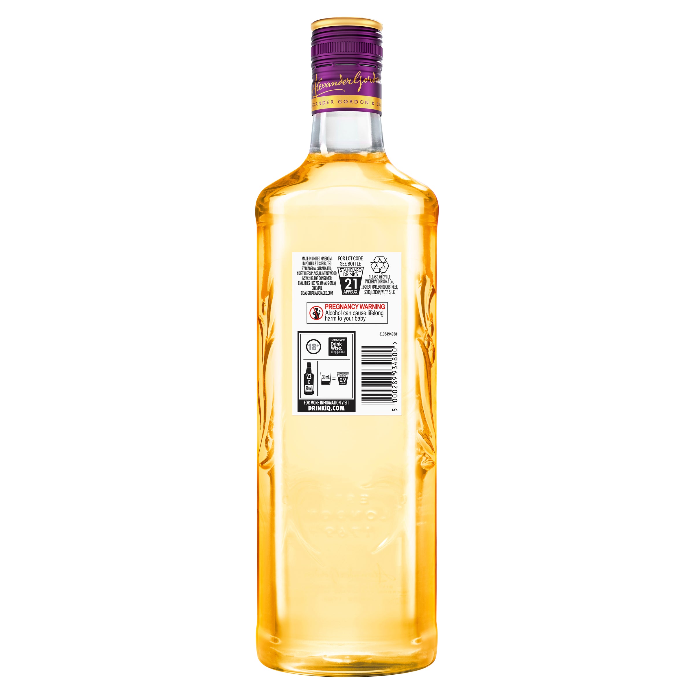 Gordon's Tropical Passionfruit Dry Gin 700mL