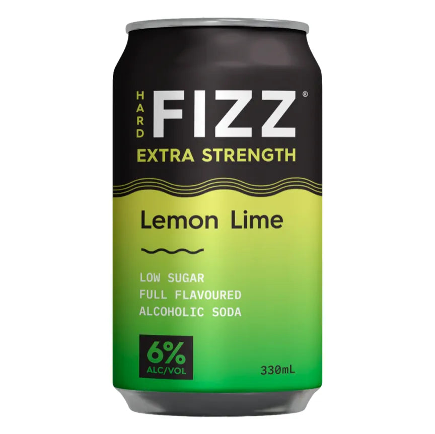 Hard Fizz Extra Strength Lemon Lime Seltzer Can 330mL - Harry's Liquor