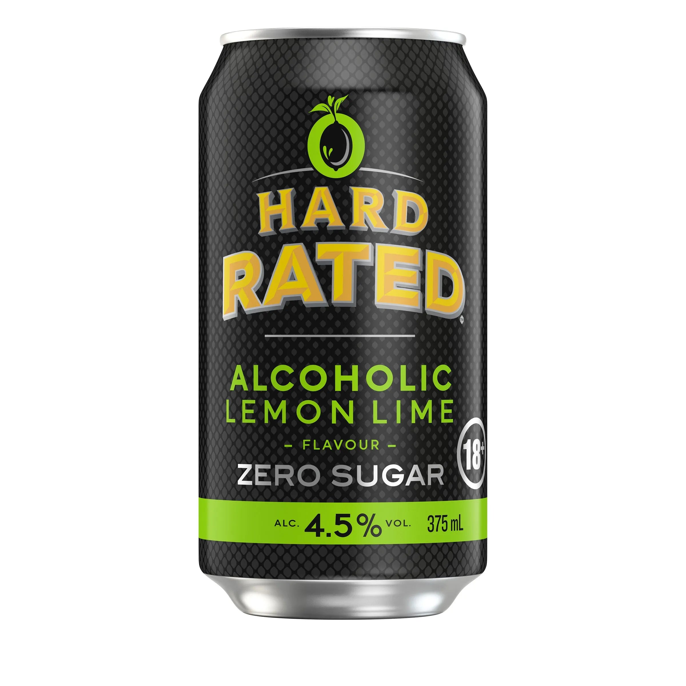 Hard Rated Lemon Lime Zero Sugar Can 375mL - Harry's Liquor