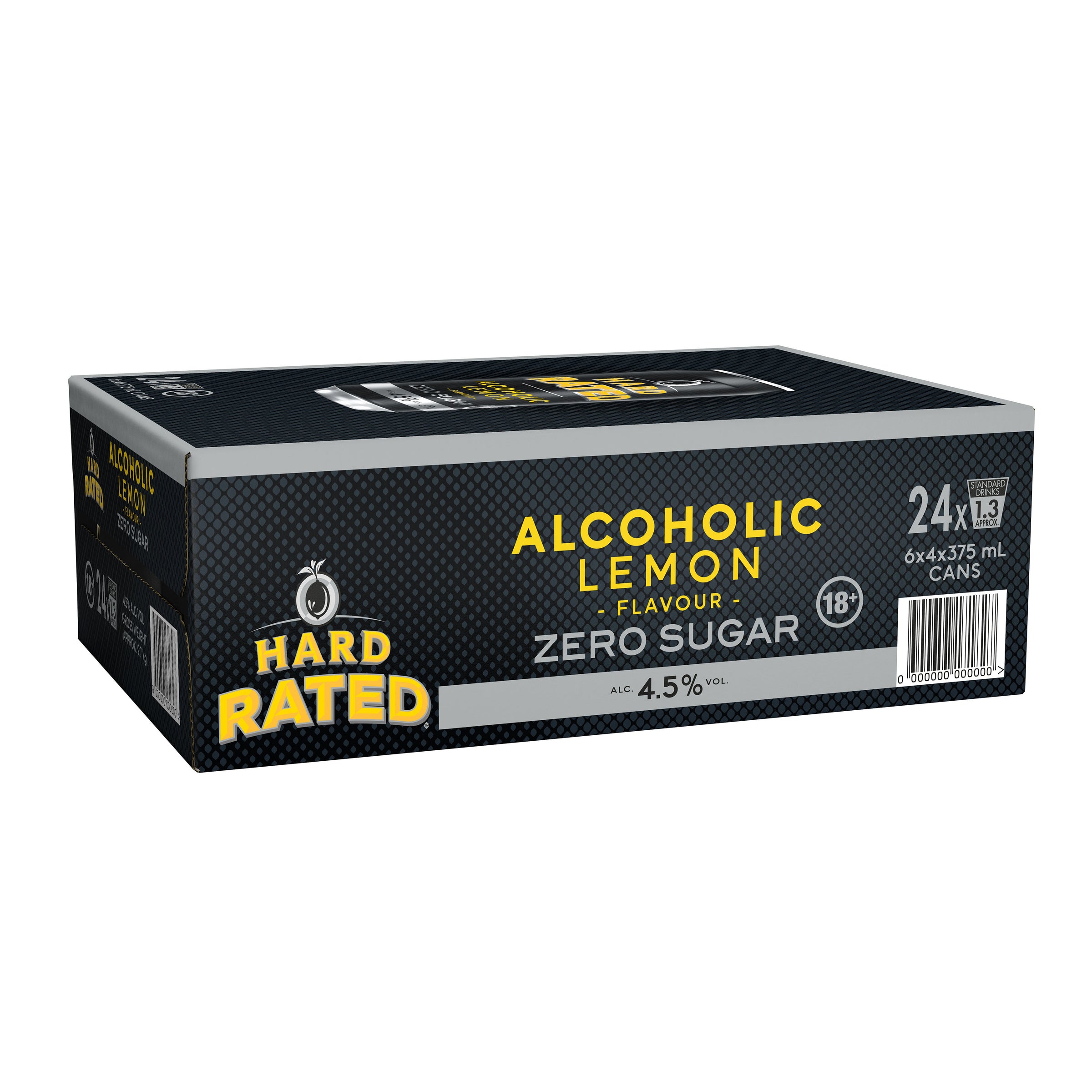 Hard Rated Zero Sugar 10 Pack Can 375mL - Harry's Liquor