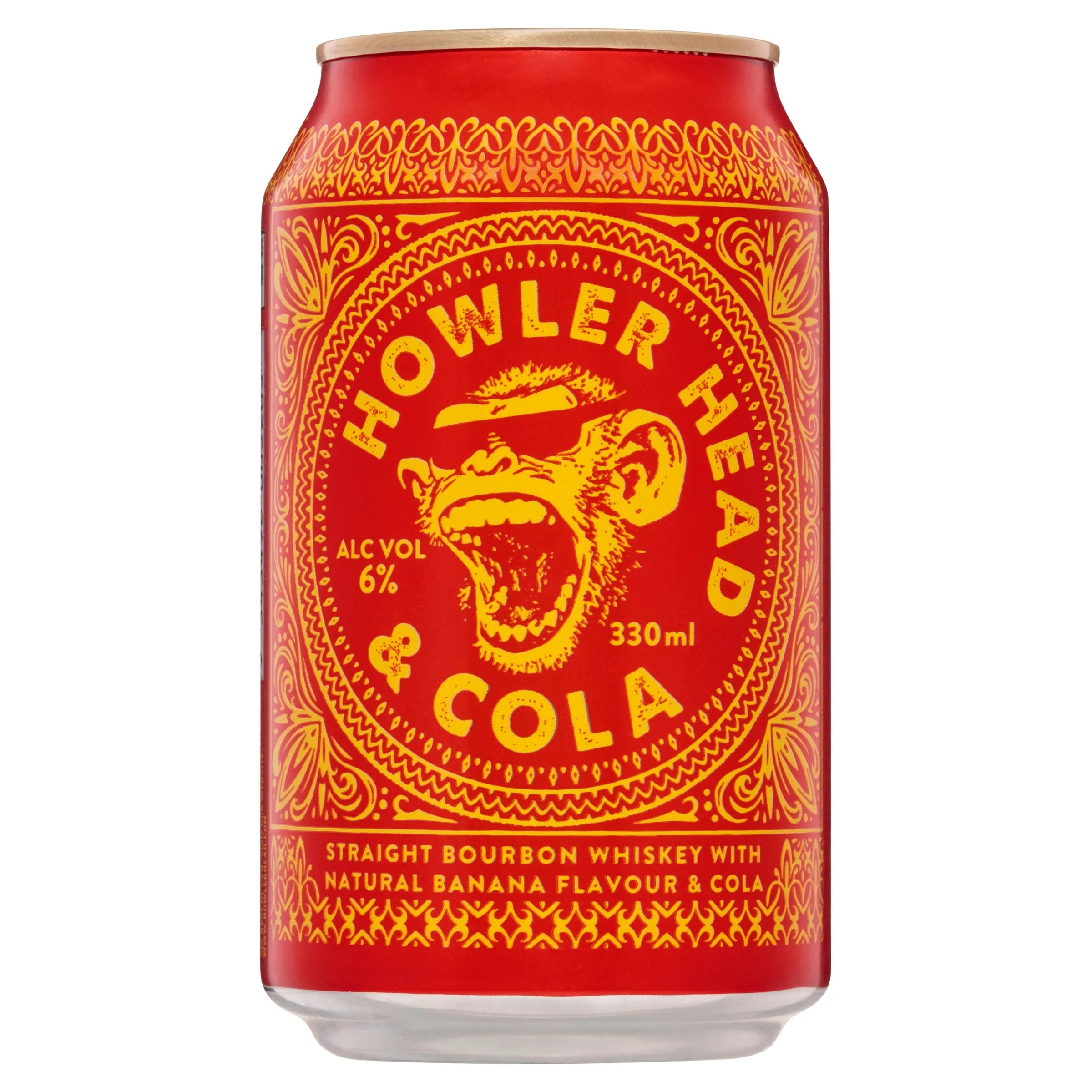 Howler Head Bourbon & Cola 6% Can 330mL - Harry's Liquor