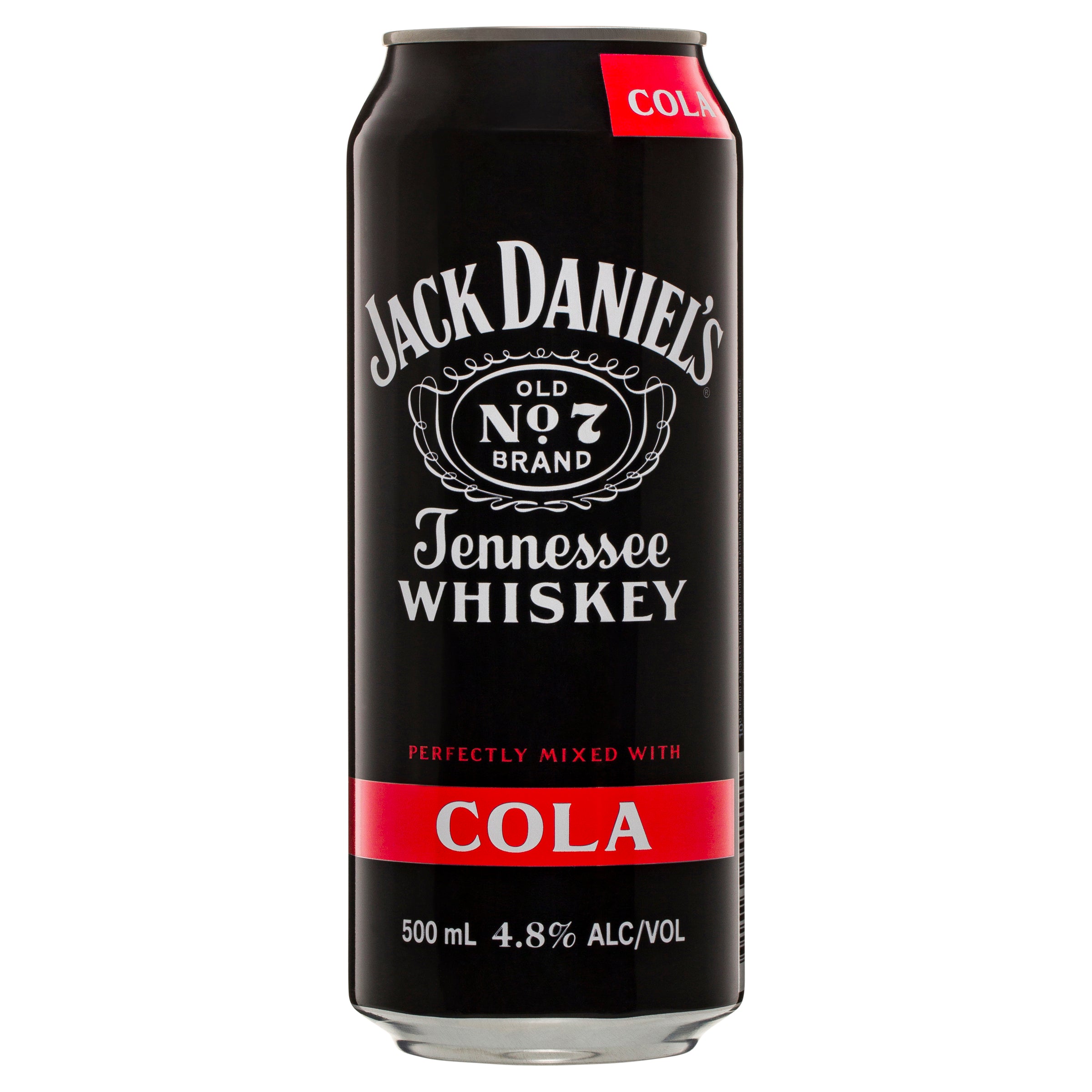 Jack Daniel's Tennessee Whiskey & Cola Can 500mL - Harry's Liquor