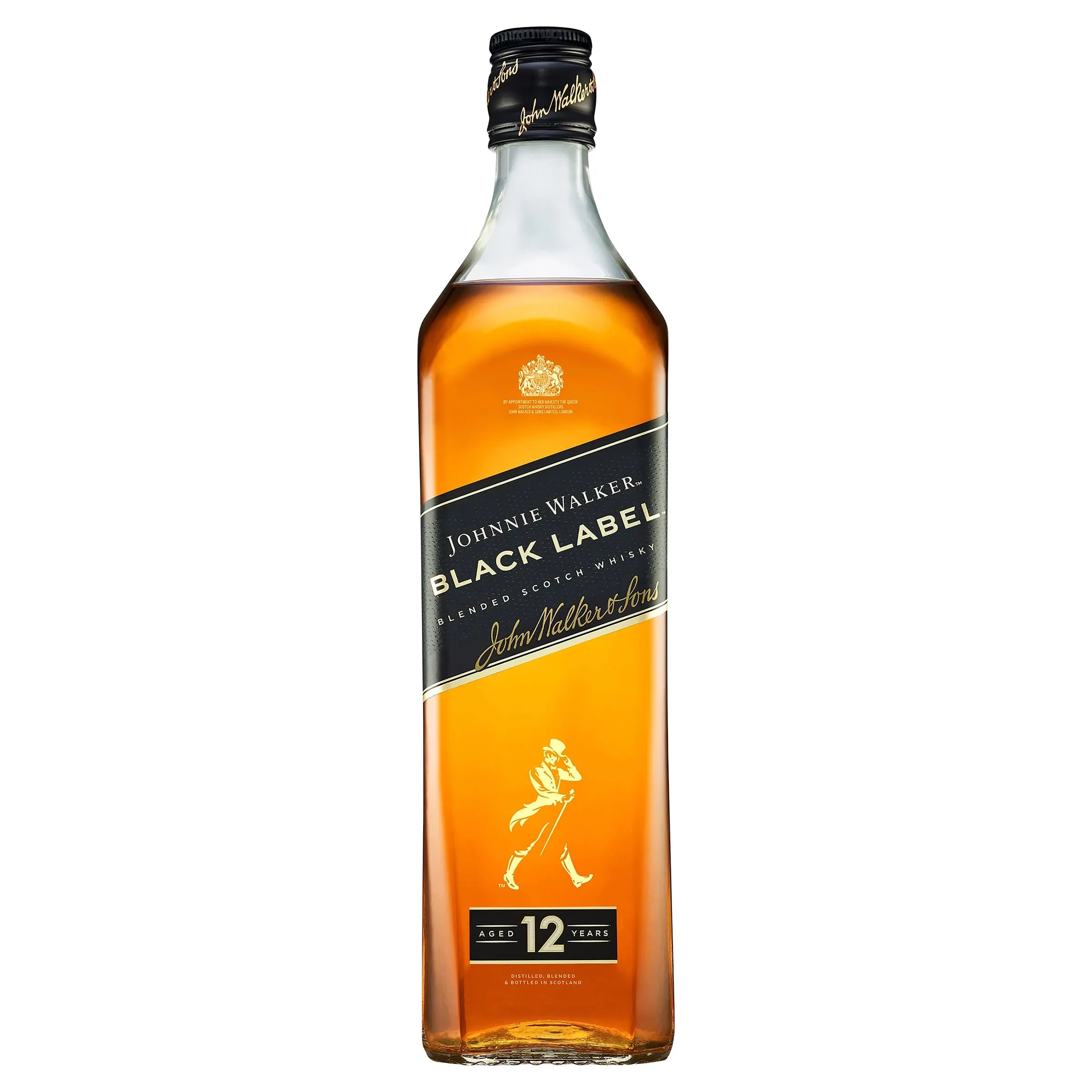 Johnnie Walker Black Label Blended Scotch Whisky 1L - Harry's Liquor