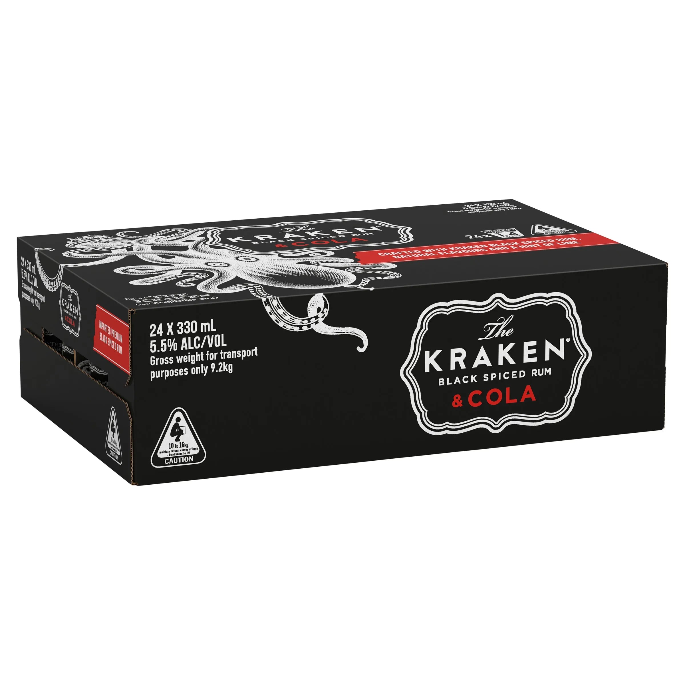 The Kraken Spiced Rum & Cola Can 330mL