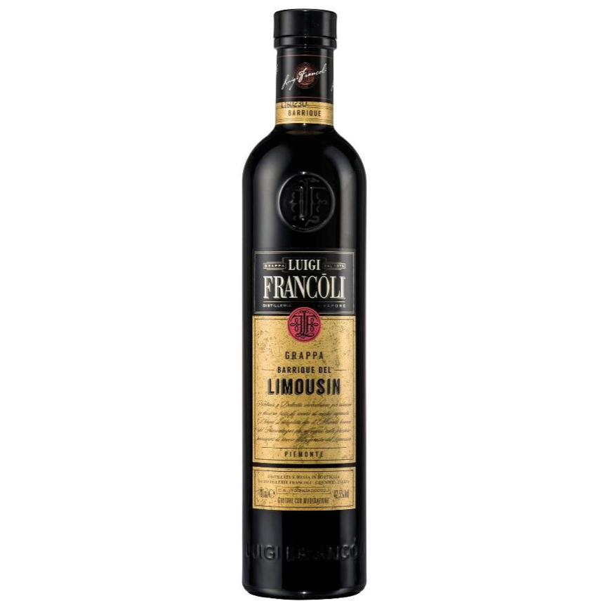 Luigi Francoli Barrique del Limousin Grappa 700mL - Harry's Liquor