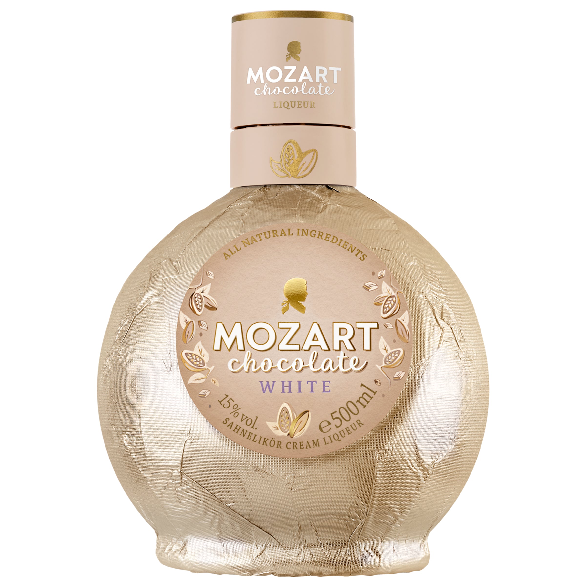 Mozart White Chocolate Vanilla Cream Liqueur 500mL