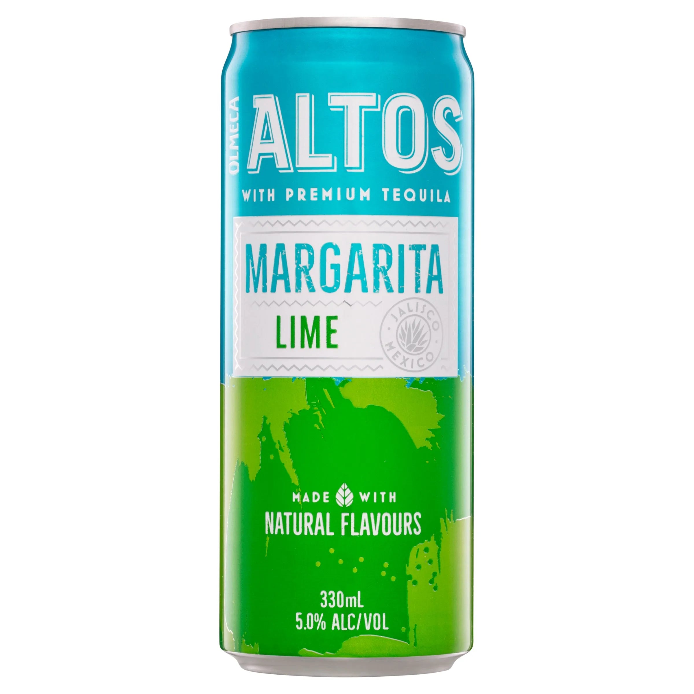 Olmeca Altos Margarita Lime Can 330mL - Harry's Liquor