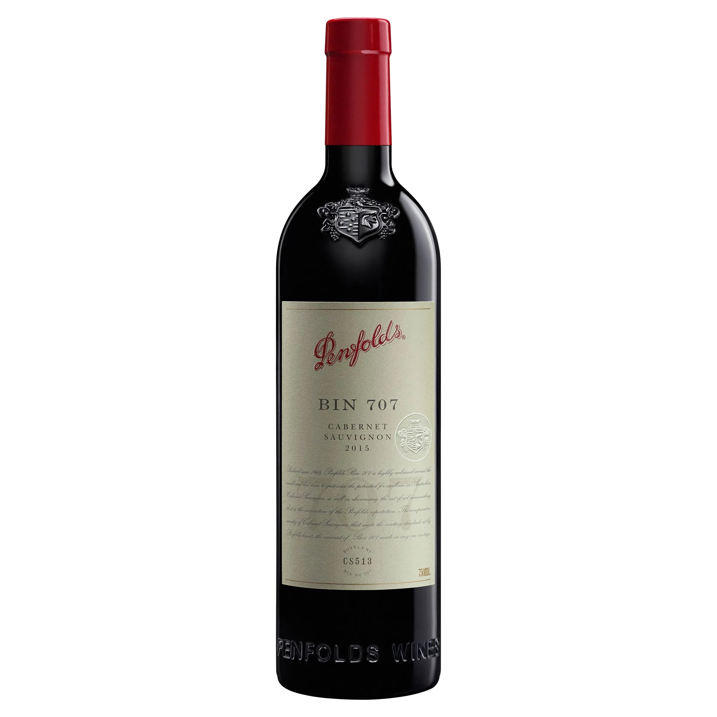 Penfolds Bin 707 Cabernet Sauvignon 2015 - Harry's Liquor