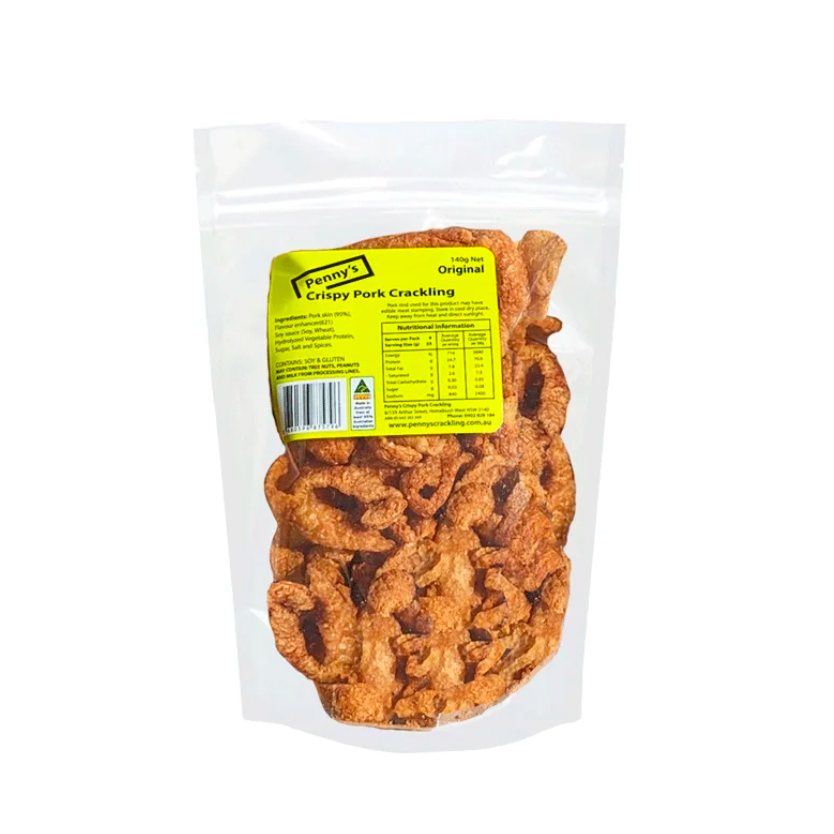 Penny's Crispy Pork Crackling Original 140g - Harry's Liquor