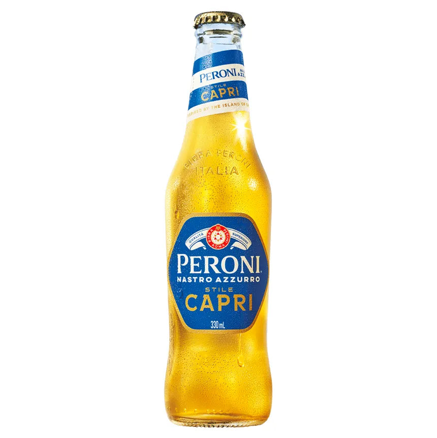 Peroni Nastro Azzurro Stile Capri Bottle 330mL - Harry's Liquor