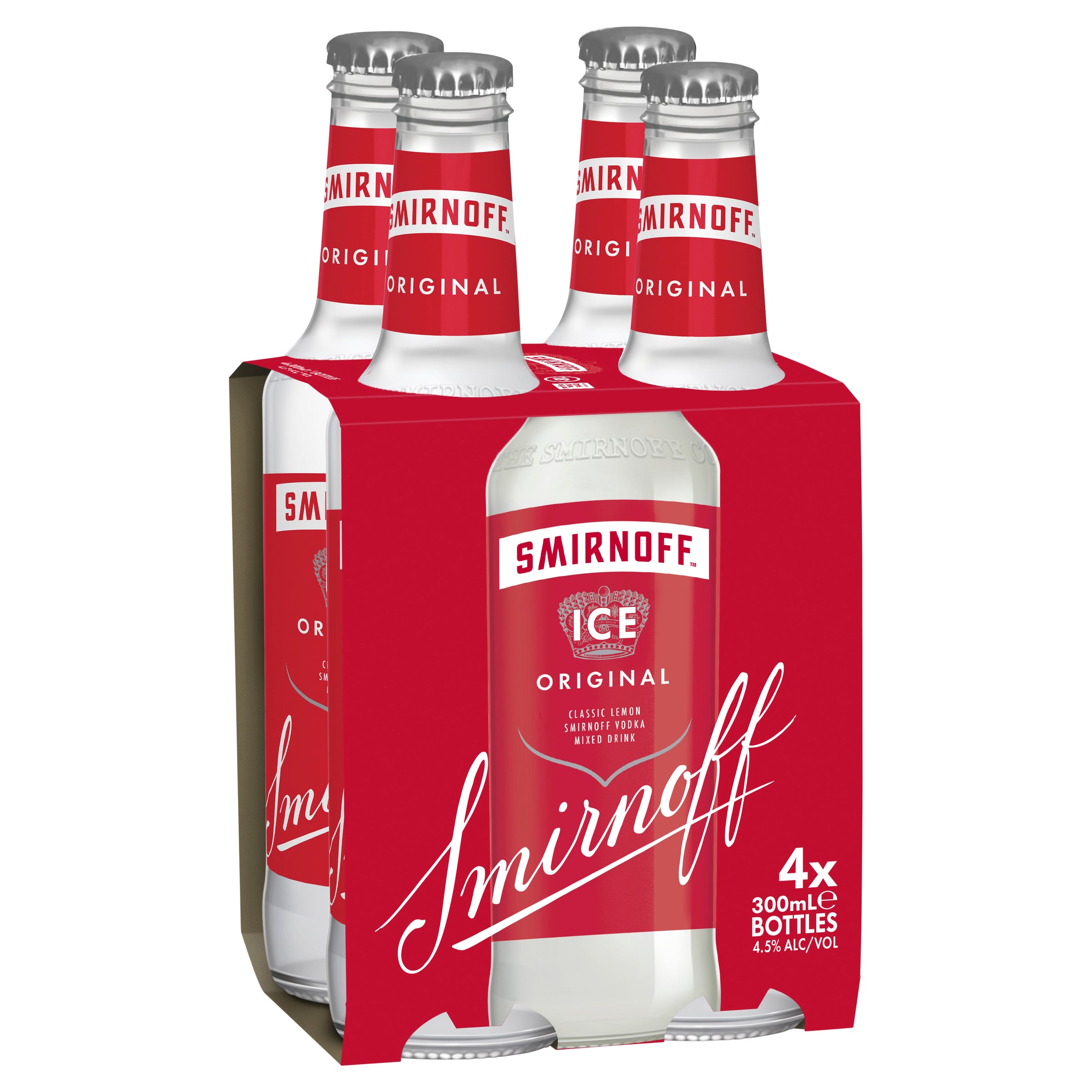 Smirnoff Ice Red Vodka Bottle 300mL - Harry's Liquor