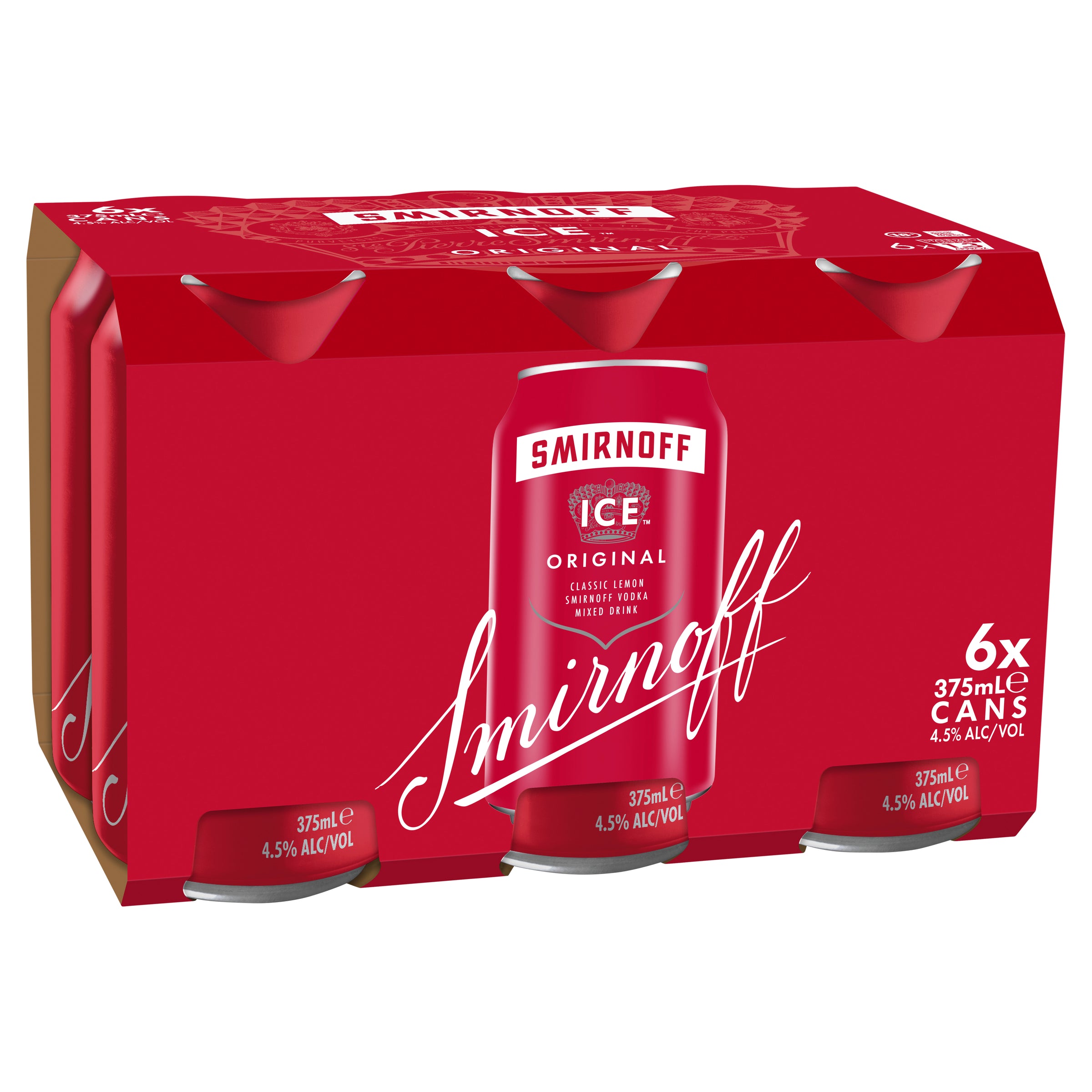 Smirnoff Ice Red Vodka Can 375mL - Harry's Liquor