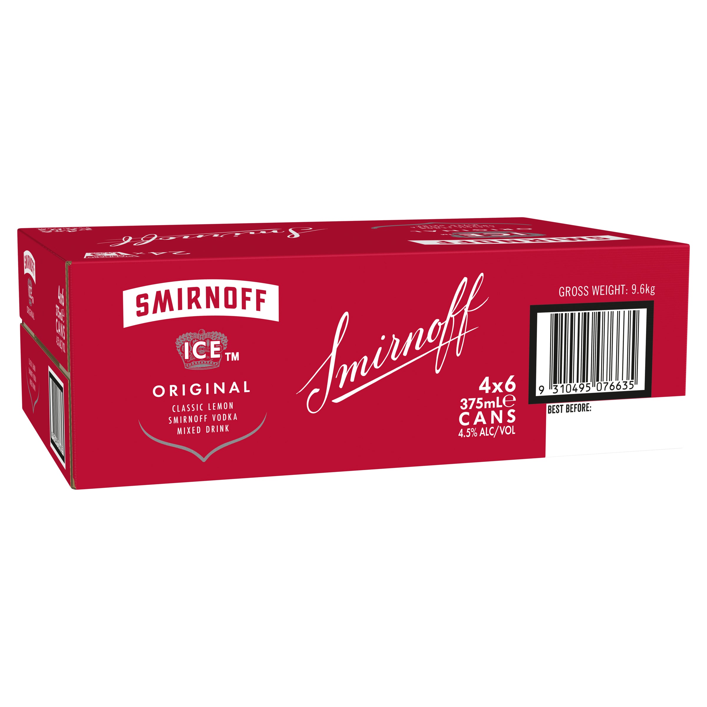 Smirnoff Ice Red Vodka Can 375mL - Harry's Liquor