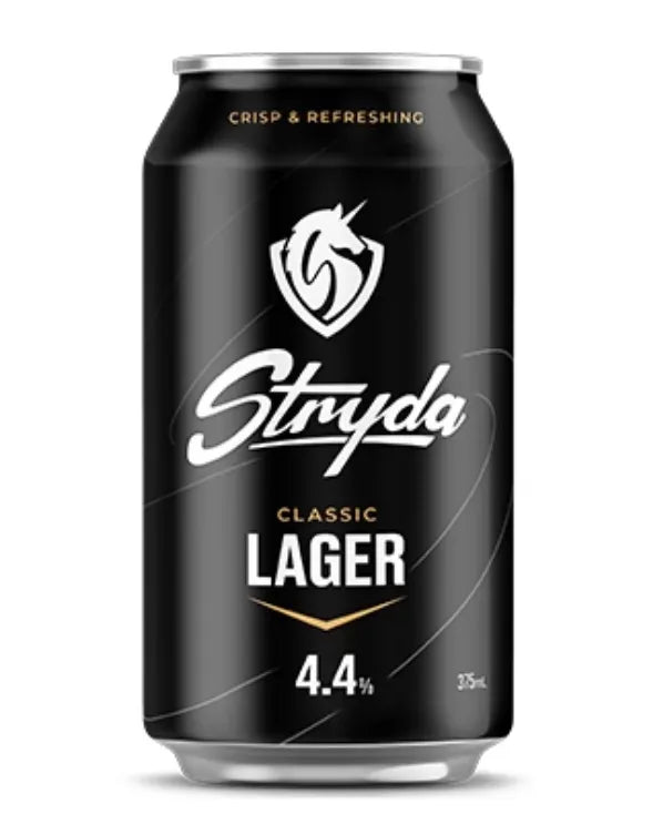 Stryda Classic Lager Can 375mL - Harry's Liquor