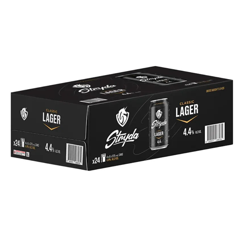 Stryda Classic Lager Can 375mL - Harry's Liquor