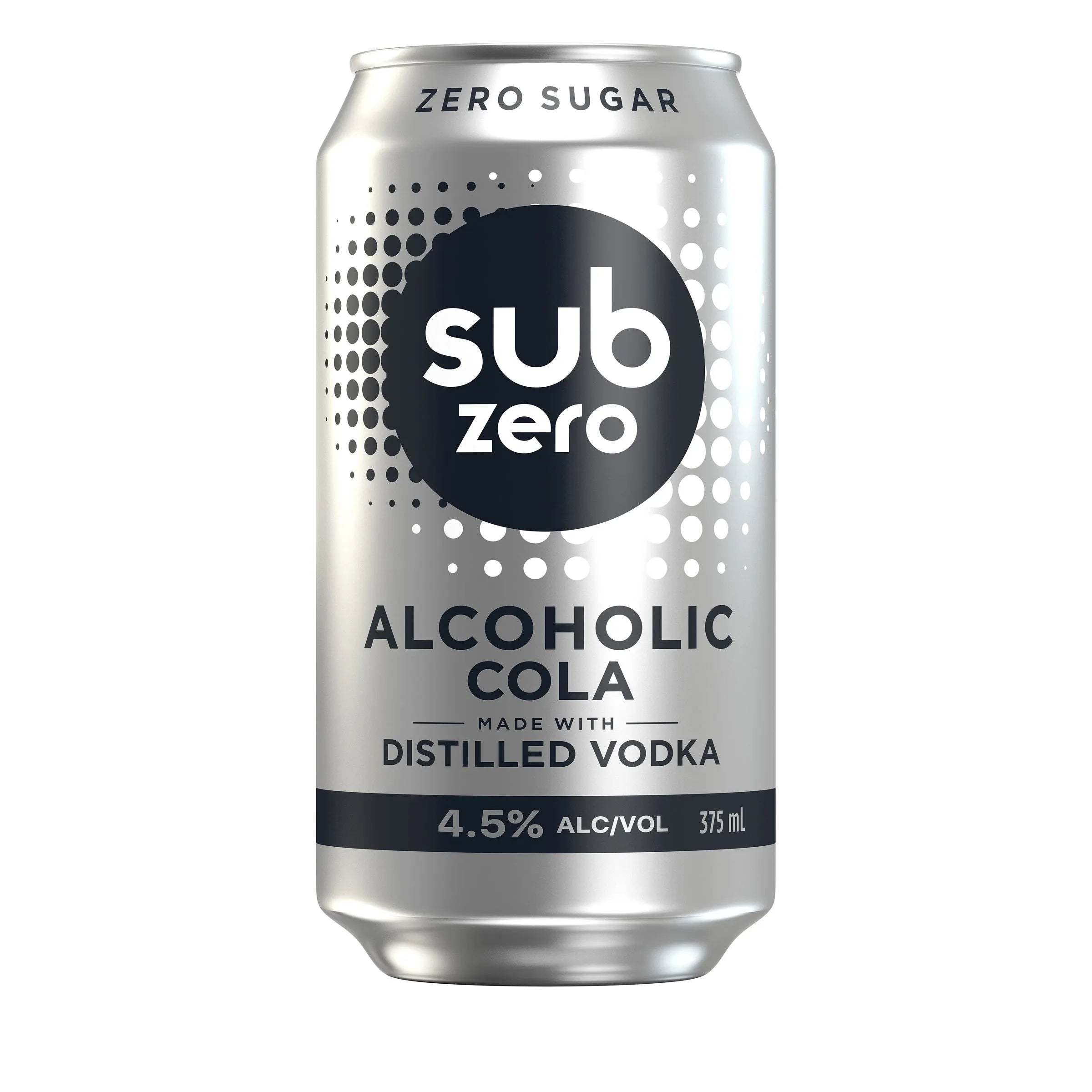 Sub Zero Vodka & Alcoholic Cola Can 375mL